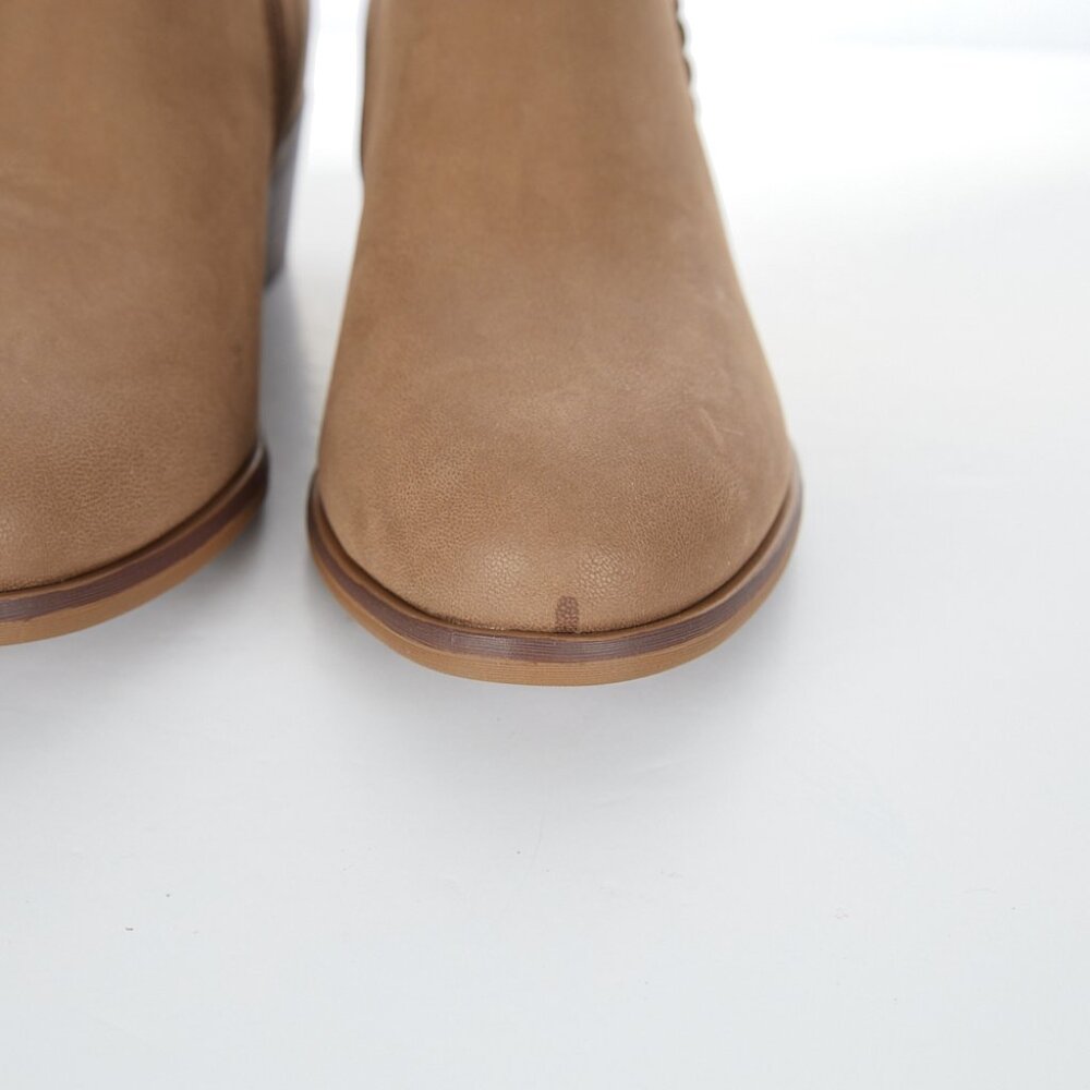 MIA Stitch Fix Jaice Heeled Ankle Bootie in Taupe Women's 8.5 NWT - Picture 3 of 9